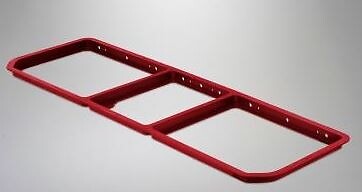 1968-1979E Corvette Frame Main Rear Storage Compartment Door Red 3 Door USA