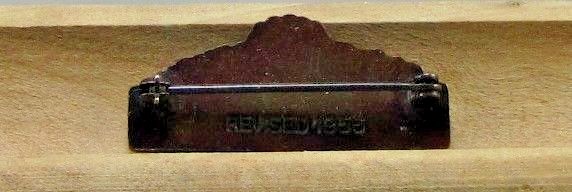 Vintage 1956 RSROA Proficiency Skate Dancing Pinback Pin, Test 1