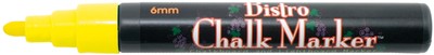 Uchida Bistro Chalk Marker 6mm Bullet Tip-Yellow