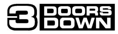 3 Doors Down Music Band Vinyl Die Cut Car Decal Sticker 