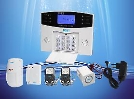 Kabellos GSM LCD Alarm Systems Alarmsystem Funk Alarmanlage Sicherheitssystem