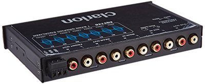 Clarion EQS746 1/2 DIN Graphic Equalizer with Built-in Crossover