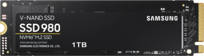 (NEW) SAMSUNG 1TB 980 SSD NVMe M.2 SOLID STATE DRIVE MZ-V8V1T0B/AM