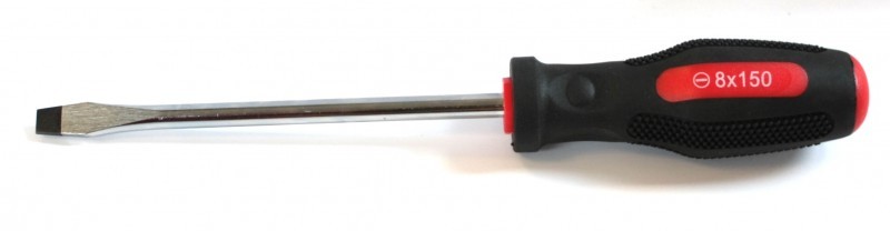 GIRAVITE CACCIAVITE CALAMITATA SL8x150mm HAKA TOOLS HKR-21-103 VANADIUM