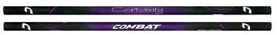 Combat Certainty Women's Lacrosse Shaft Black/Purple