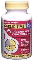 Arizona Natural Products Garlic Time-Time выпускает 90 таблеток с замедленным высвобождением