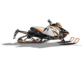 2018 Arctic Cat® XF 8000 High Country (141) Black / White / Orange