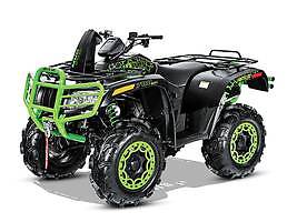 2016 Arctic Cat® Mudpro 700 Limited Black / Green