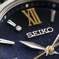 Pre-owned Seiko Lukia Ssqw085 Blue Eternal Blue Limited Women's Watch In Box