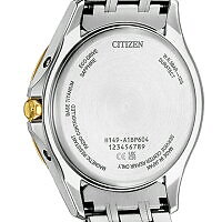Pre-owned Citizen Exceed Cb1087-61l Navy Milky Way Direct Flight Date Men Watch In Box