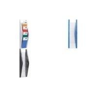 Porta di brochure a muro di elicola, 1-3 A4 High, 4 compartimenti, pannelli late