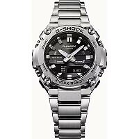 Pre-owned Casio G-shock G-steel Gst-b600d-1ajf Black Men's Watch In Box