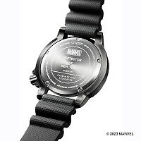 Pre-owned Citizen Promaster Marine Bn0255-03e Black Marvel Miles Men's Watch In Box