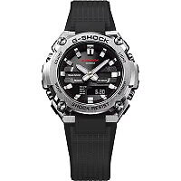 Pre-owned Casio G-shock G-steel Gst-b600-1ajf Black Men's Watch In Box