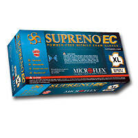 Supreno EC Powder-Free Extended Cuff Nitrile Examination Gloves, Blue, XL
