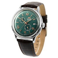 ORIENT ORIENT BAMBINO AUTOMATIC MECHANICAL RN-AK0703E GREEN MEN'S WATCH IN BOX