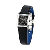 Pre-owned Citizen L Square Collection Ew5600-10e Black Women's Watch In Box