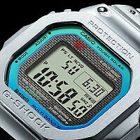 Pre-owned Casio G-shock Gmw-b5000pc-1jf Silver Full Metal Limited Men's Watch In Box