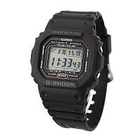 Pre-owned G-shock Casio  Gw-5000er-1jf Black Men's Watch