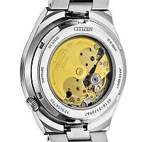 Pre-owned Citizen Tsuyosa Collection Nj0151-53w Blue Sapphire Men's Watch In Box