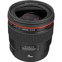 Canon EF 35mm f/1.4L USM Wide Angle Lens for Canon SLR Cameras (Intl Model) Vers