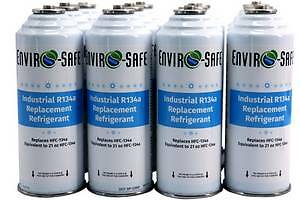 Industrial Enviro-Safe R134a Replacement Refrigerant for Vehicle 12/Case 8oz can