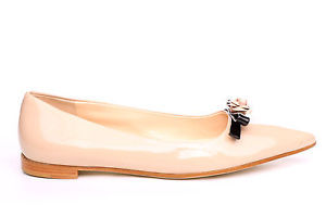 PRADA Mujer Charol Tacón bajo y Oxfords