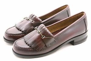 Mujer Tacón bajo y Oxfords de Cuero Geométrico