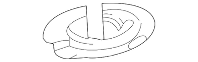 Genuine Mitsubishi Lower Spring Insulator 4040A276