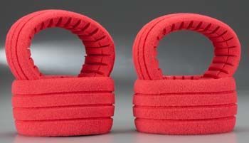 34101S 18 Truggy Shaped Insert Grooved Red Soft 40441