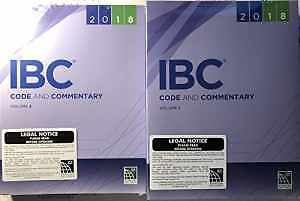 IBC Code and Commentary - Paperback, by International Code Council - Very Good