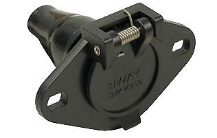 Pollak 12720 6-way Socket W/boot Bulk