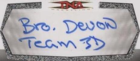 2008 TRISTAR TNA Wrestling Cross the Line - Brother Devon #C-BD