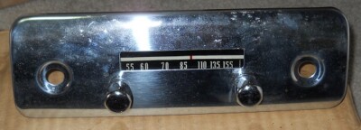 NOS 1950 Mercury Radio Panel & Tuning Control