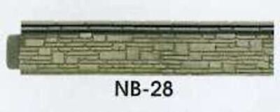Platform edging, stone type (x5) - N gauge Peco NB-28