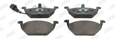 JURID 571971D Brake Pad Set, disc brake for AUDI,SEAT,SKODA,VW