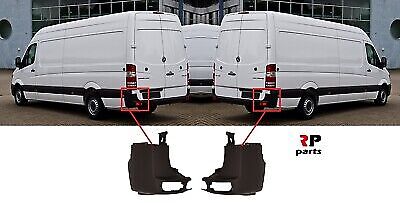 PER MB SPRINTER 06-18, VW CRAFTER 05-17 NUOVO PARAURTI POSTERIORE MODANATURA ...
