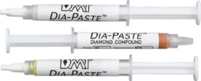 DMT Dia-Paste Compound Kit DPK Contains one each: 6 Micron Copper, 1 Micron Gray