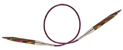 KNITPRO SYMFONIE  FIXED CIRCULAR NEEDLES- LENGTH 80CM- SIZES 2.00MM-12.00MM