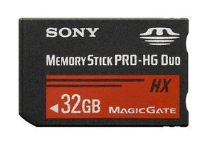 New Memory Stick PRO-HG Duo 64GB (HX) PSP1000 2000 3000/Camera Memory