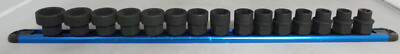 SUNEX 2673 15 PC 1/2 DR 6PT LOW PROFILE IMPACT SOCKET BRAND NEW