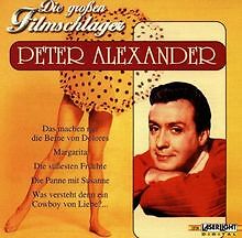 Die Grossen Filmschlager De Alexander,Peter | Cd | Ã©Tat Bon