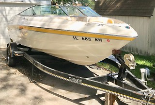 2002 Chaparral SS 183 + Trailer 18' IL 61065 Ski Boat Merc Cruiser 4.3L V6