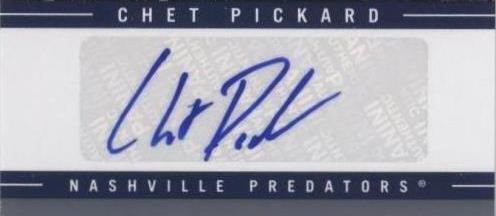 2013-14 Totally Certified - Chet Pickard #TS-CHP