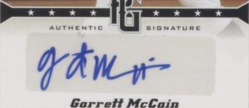 2013 Leaf Perfect Game Showcase - Garrett Mccain #A-GMC