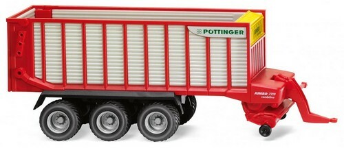 Remorque D'Ensilage Pottinger Jumbo Combiline  - Wiking - Echelle 1/87 (Ho)