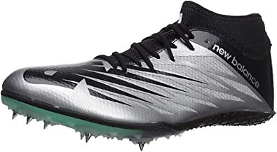

Мужские туфли New Balance SD 100 V2 Spike, серебристый/черный, 4,5 D, средний размер США, Silver/black