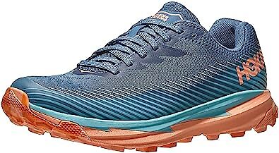 

Женские кроссовки HOKA Torrent 2, цвет Real Teal/Canteloupe