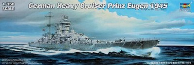 ✅Trumpeter - Scala 1:350 05313 German cruiser Prinz Eugen 1945
