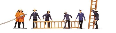 Firefighters M.Accessory faller Figurines Miniatures H0 1:87 151006